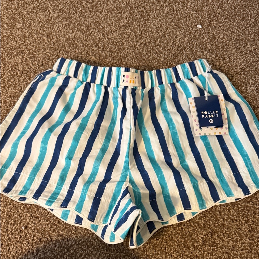Roller Rabbit X TARGET Blue & White Striped Women’s Cotton Shorts